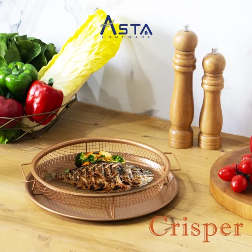 Asta CRISPER Alat Panggang dan Tirisan Minyak Asta - Round