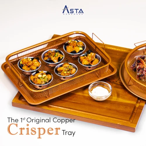 Asta CRISPER Alat Panggang dan Tirisan Minyak Square
