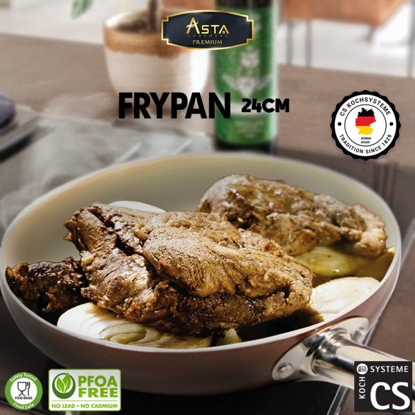 Fry Pan CS KochSyteme 24CM - Asta Premium