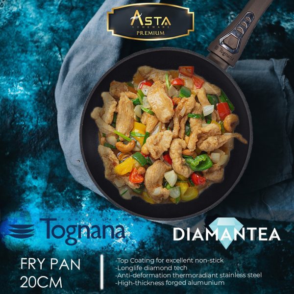 Fry Pan Premium Diamantea Tognana 20 CM - Asta Premium