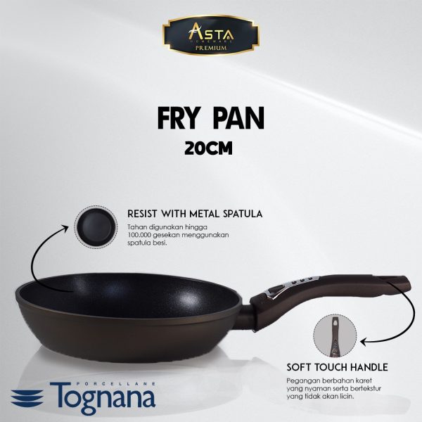 Fry Pan Premium Diamantea Tognana 20CM - Asta Premium