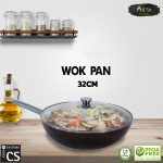 Wok Pan Asta Premium CS KochSysteme 32cm