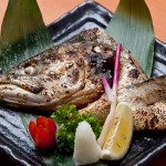 Grilled Salmon Head