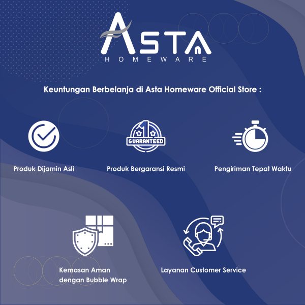 Keuntungan berbelanja di Asta Homeware Offical Store