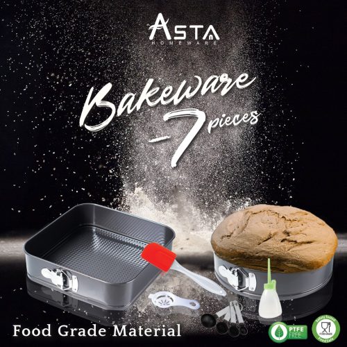 Asta Cetakan Kue - Loyang Kue - 7 Pcs Bakeware Set Lengkap