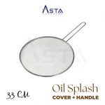 Asta Oil Splatter Pelindung Cipratan Percikan Minyak Dengan Handle Asta 33 cm
