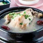Sup ayam ginseng Korea