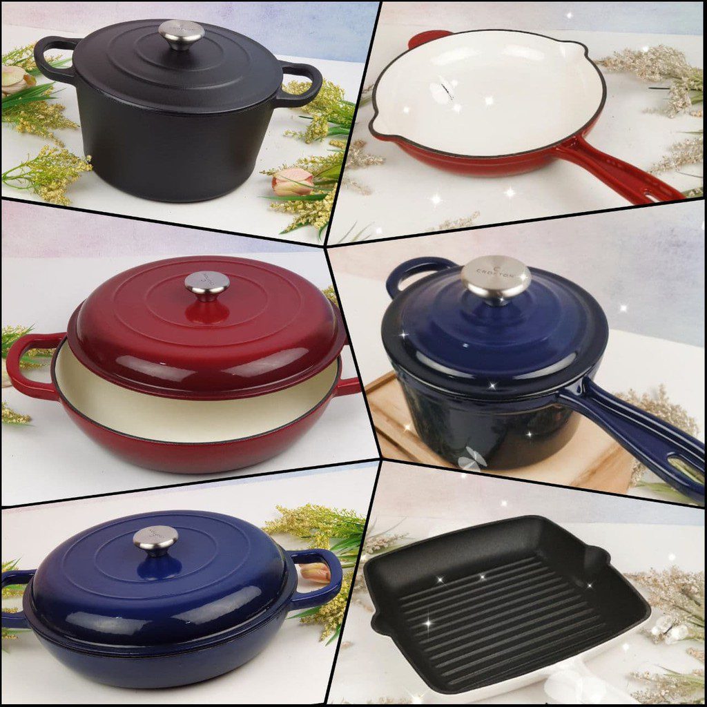 Enameled Cast Iron Pan