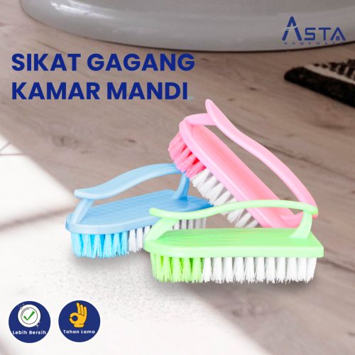 Asta Sikat Lantai Pembersih Kamar Mandi Baju Serbaguna 14 cm