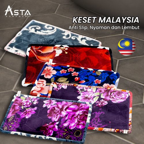 Royalton Keset Kaki Anti Slip Serap Air Foam Malaysia Tebal 40 x 60 cm