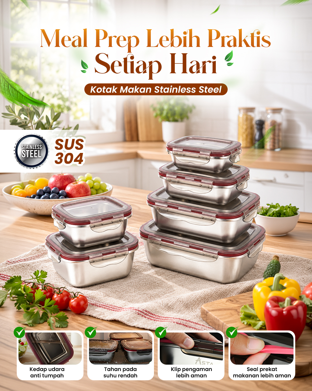 Banner Food countainer
